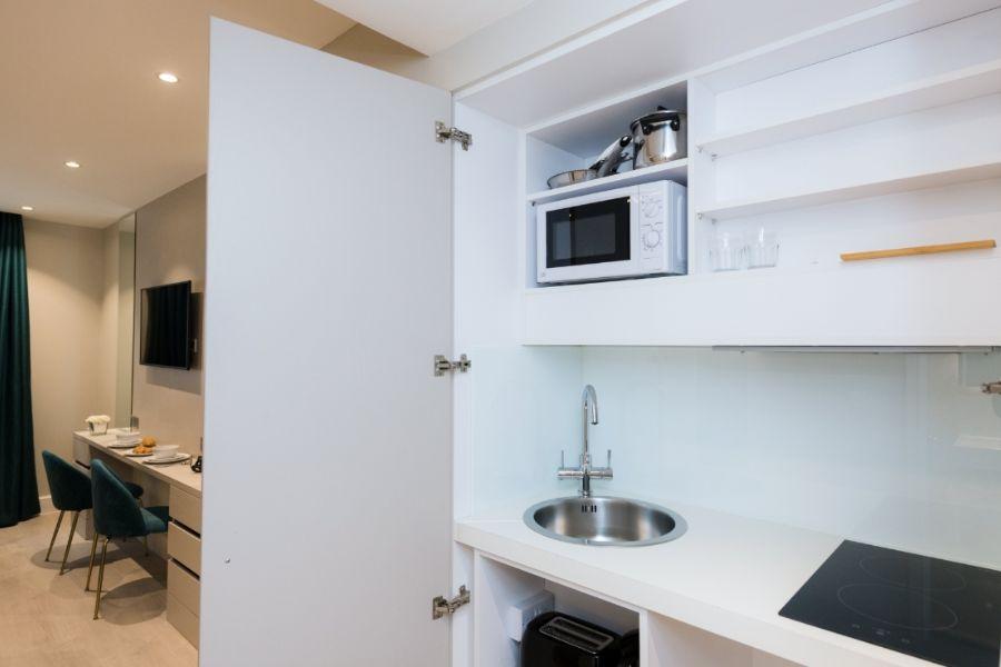 Fully Equipped Kitchenette NOX Waterloo London