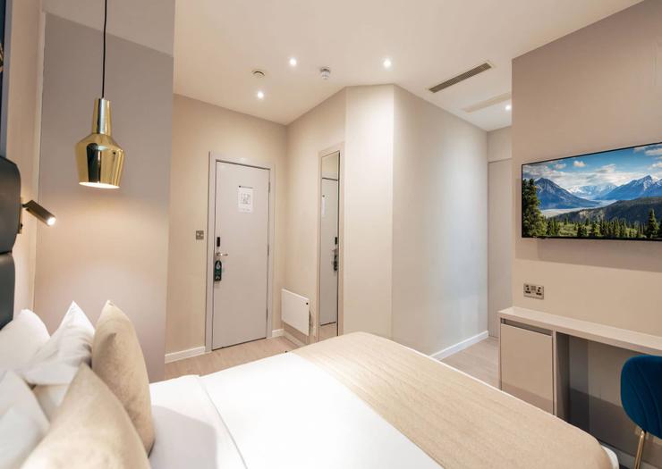 Habitación Doble Studio (planta baja, sin ventana) NOX Golders Green Londres Habitación Doble Studio (planta baja, sin ventana) NOX Golders Green Londres