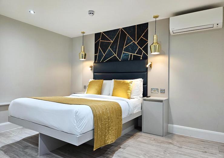 Habitación Doble Studio (planta baja, sin ventana) NOX Hyde Park Londres Habitación Doble Studio (planta baja, sin ventana) NOX Hyde Park Londres