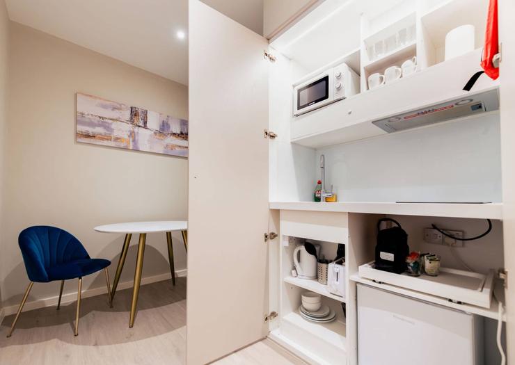 Habitación Doble Studio (planta baja, sin ventana) NOX Golders Green Londres Habitación Doble Studio (planta baja, sin ventana) NOX Golders Green Londres