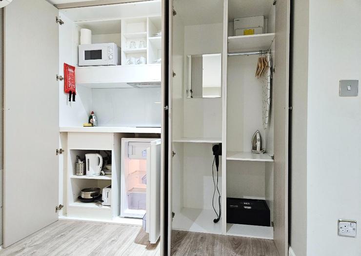 Habitación Doble Studio (planta baja, sin ventana) NOX Hyde Park Londres Habitación Doble Studio (planta baja, sin ventana) NOX Hyde Park Londres