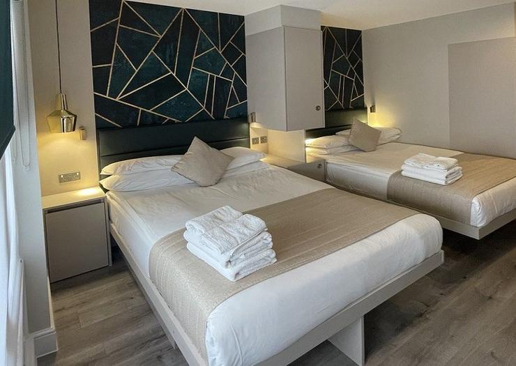 2 camas dobles o 1 cama doble y 2 camas individuales NOX Olympia Londres 2 camas dobles o 1 cama doble y 2 camas individuales NOX Olympia Londres