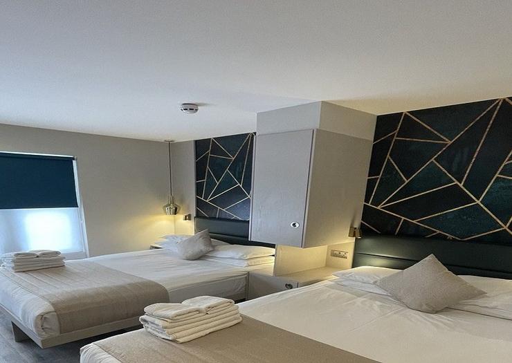 2 camas dobles o 1 cama doble y 2 camas individuales NOX Olympia Londres 2 camas dobles o 1 cama doble y 2 camas individuales NOX Olympia Londres