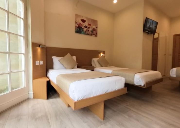 1 cama doble y 2 camas individuales NOX Olympia Londres 1 cama doble y 2 camas individuales NOX Olympia Londres