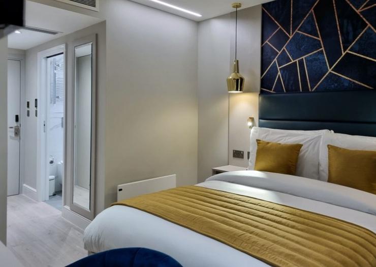 Habitación Doble Studio (planta baja, sin ventana) NOX Edgware Road Londres Habitación Doble Studio (planta baja, sin ventana) NOX Edgware Road Londres