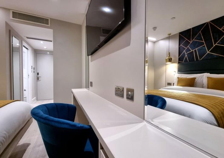 Habitación Doble Studio (planta baja, sin ventana) NOX Edgware Road Londres Habitación Doble Studio (planta baja, sin ventana) NOX Edgware Road Londres