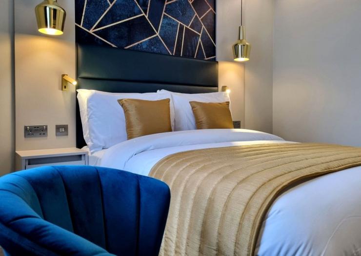 Habitación Doble Studio (planta baja, sin ventana) NOX Edgware Road Londres Habitación Doble Studio (planta baja, sin ventana) NOX Edgware Road Londres