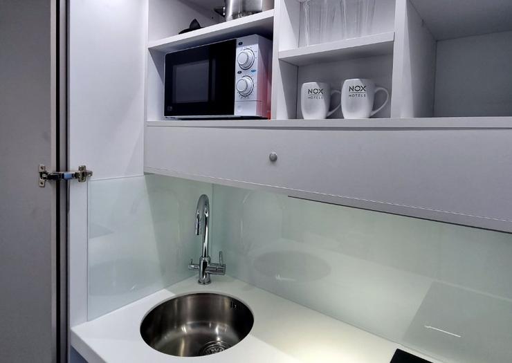 Habitación Doble Studio (planta baja, sin ventana) NOX Edgware Road Londres Habitación Doble Studio (planta baja, sin ventana) NOX Edgware Road Londres