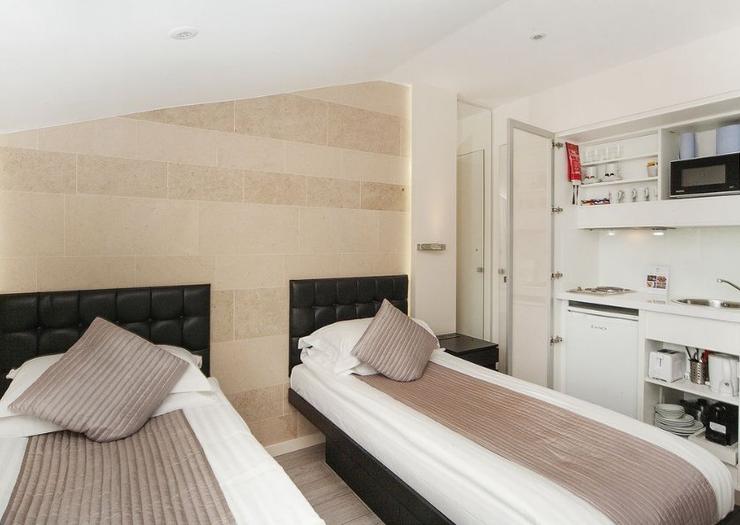 2 Single Beds NOX Kensington London 2 Single Beds NOX Kensington London