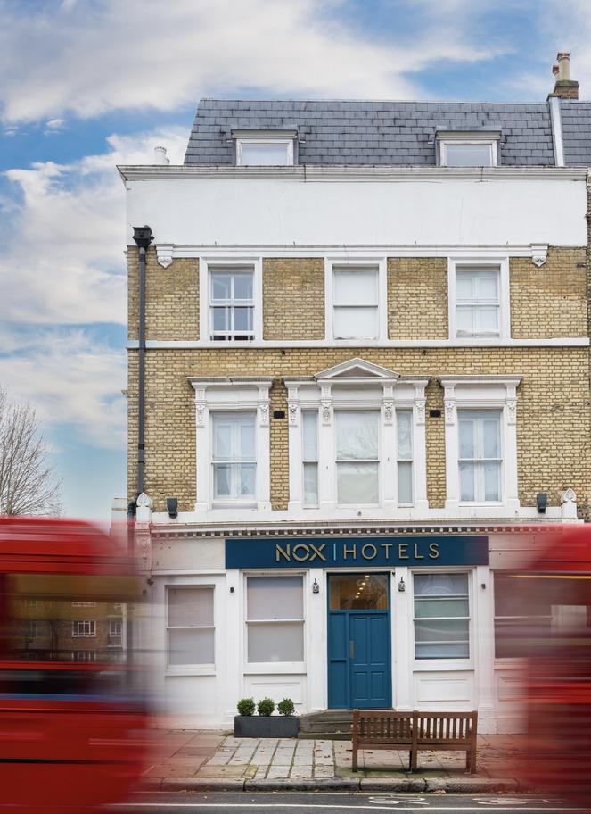 Facade NOX Belsize Park in London