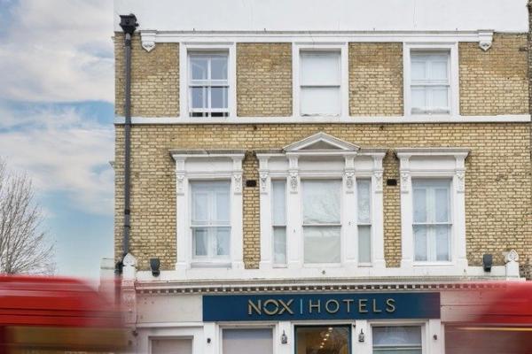 Facade NOX Belsize Park in London Facade NOX Belsize Park in London